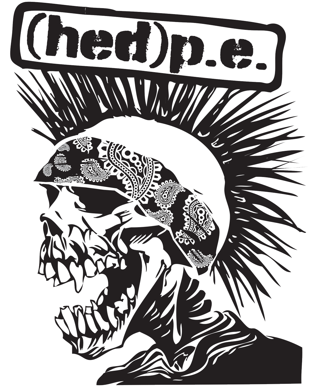 Hed P E Punx Skull Logo Alex Rauch Dead Space Beyond Belief